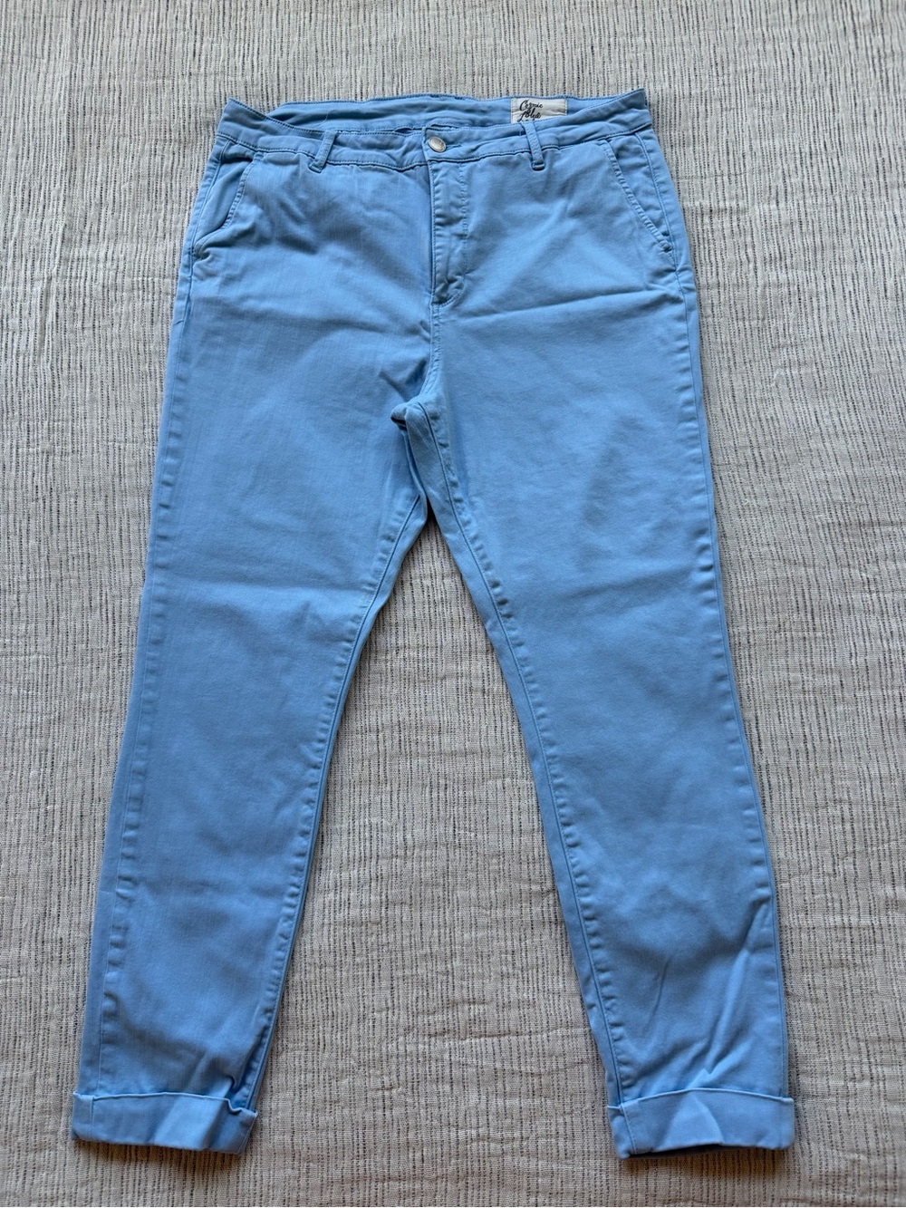 Straight Leg Women’s Jeans in Light Blue